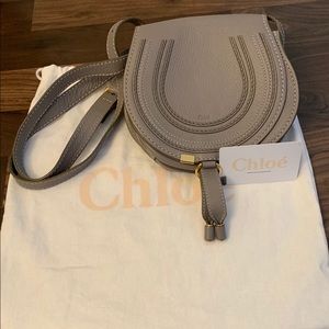 Chloe Mini Marcie leather crossbody bag